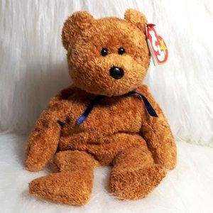 "Ty Beanie Baby" Fuzz the bear 1998. NWT